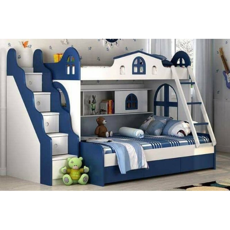 TEMPAT TIDUR ANAK TINGKAT/RANJANG SUSUN/DIPAN TINGKAT ANAK/RANJANG SUSUN ANAK ESTETIK