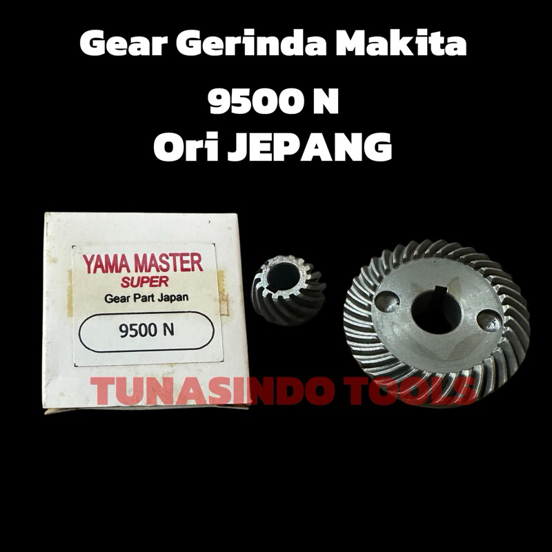 Gear gerinda makita 9500 N ori JEPANG gigi nanas set gurinda grenda