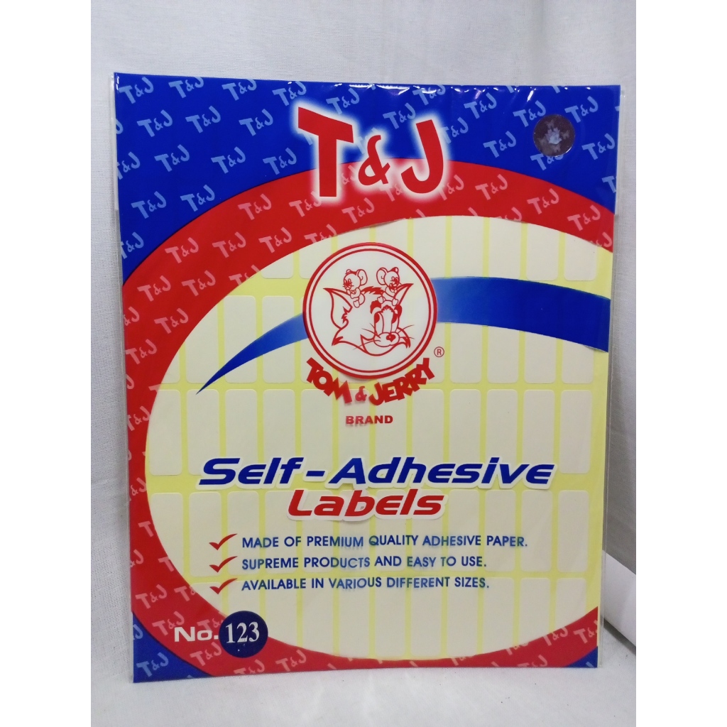 

ABC Label Stiker Nama no 99 / Tom & Jerry no. 123. Label Undangan / Self Adhesive