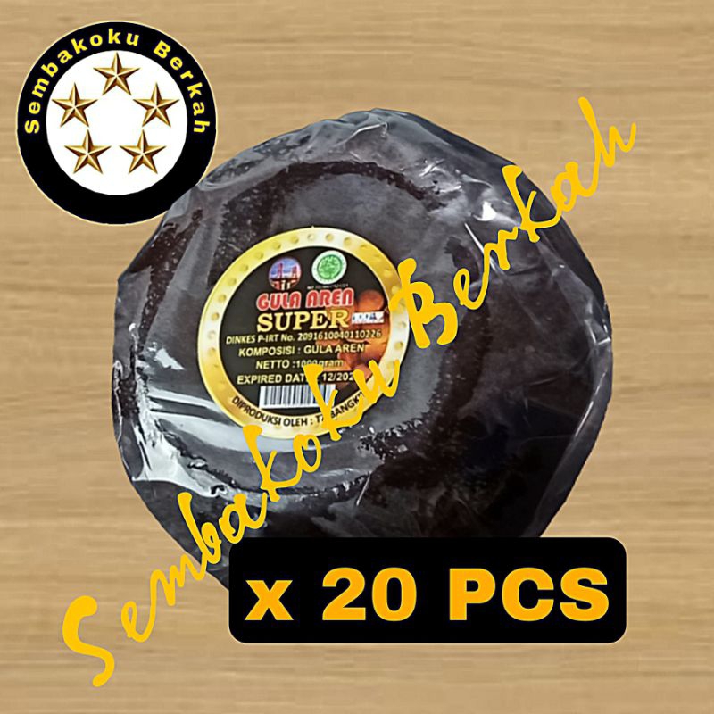 

Gula Batok Aren Super 1Kg x 20 PCS