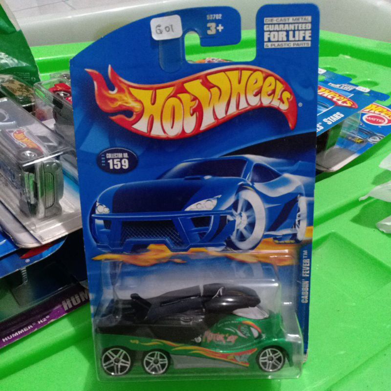 (G01) HOTWHEELS CABBIN FEVER GREEN