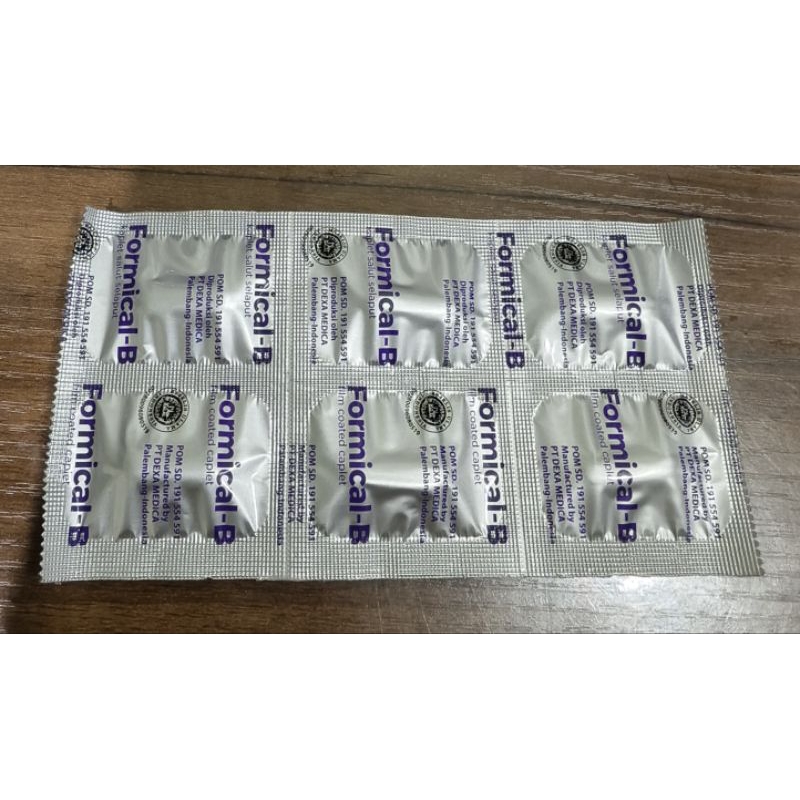 formical-B suplemen tulang harga perstrip formicalB