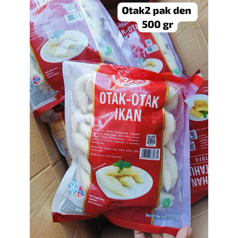 

OTAK OTAK IKAN Pakden 500 GR