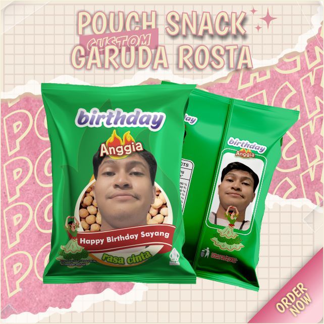 

Snack Pouch Jumbo Custom Garuda Rosta