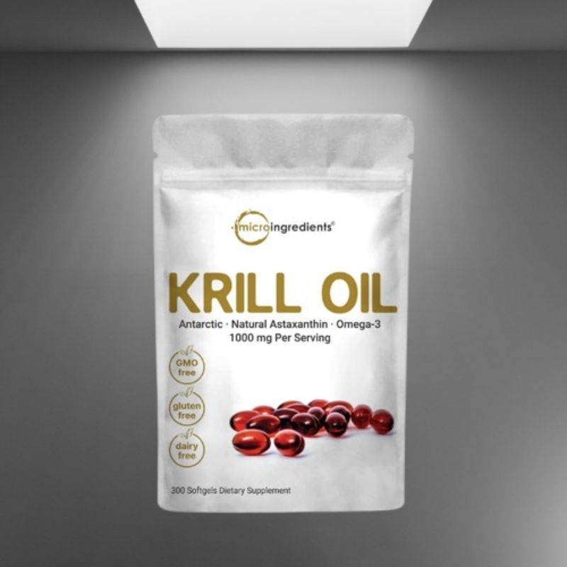 Krill oil Omega 3 Natural 1000mg.