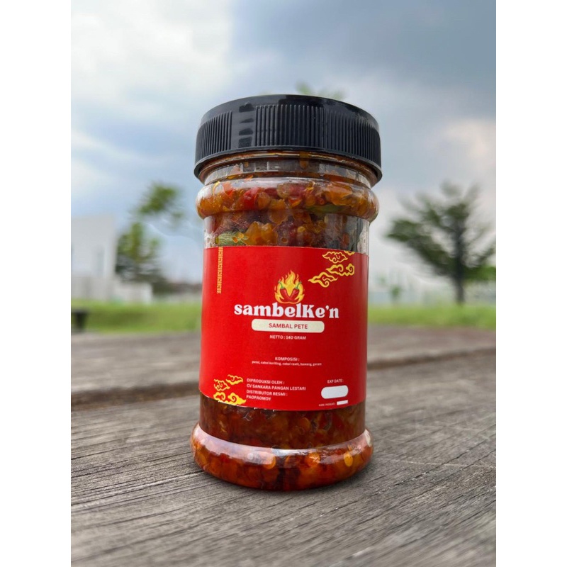 

Sambelke'n : SAMBAL PETE 140gr