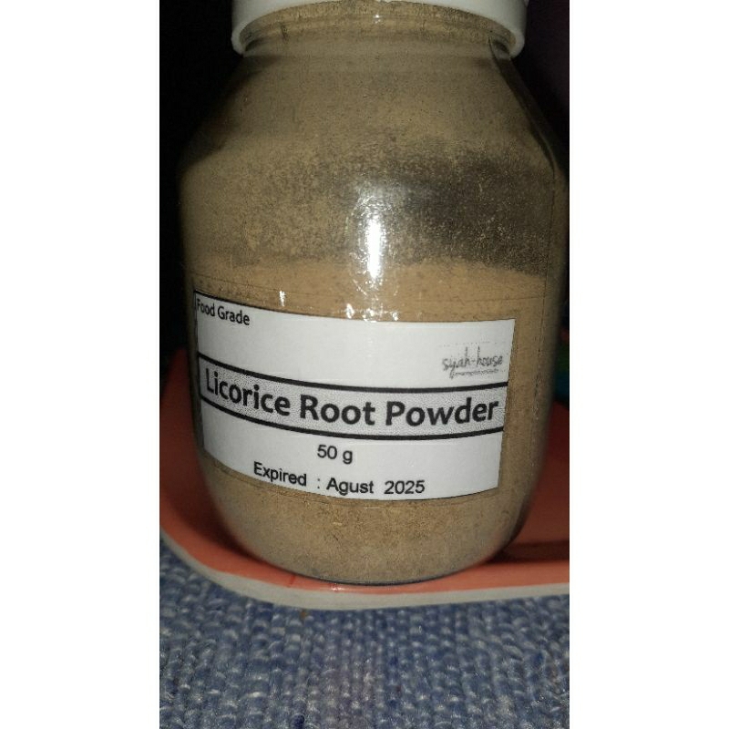 

PL FOOD grade isi 80% licorice root powder 50g preloved