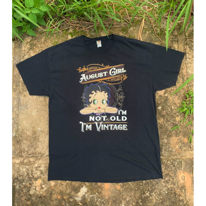 kaos betty boop second