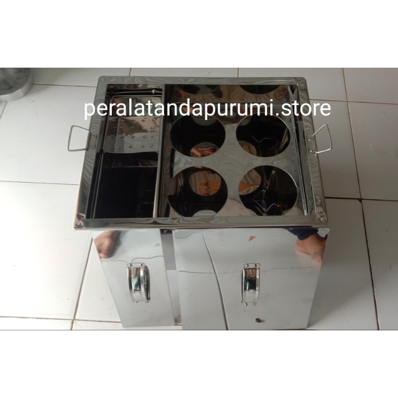 Dandang Mie kocok | panci Mie Kocok | tong Mie ayam