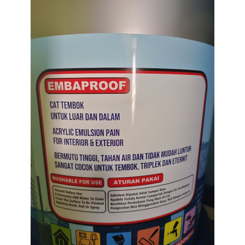 Cat tembok Embaproof 20kg