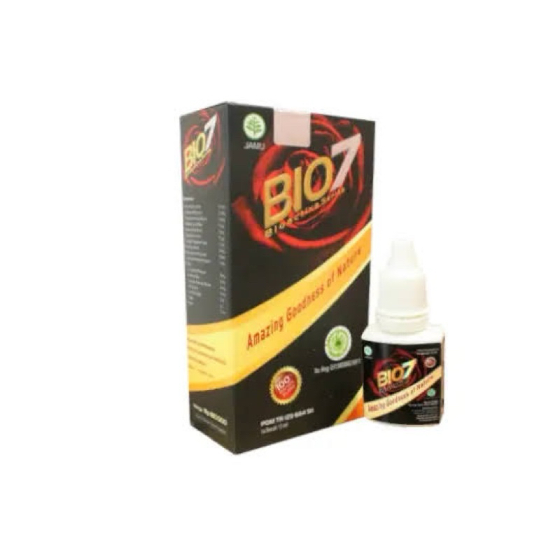 BIO7 BIO SEVEN 15 ML | JAMU TETES HERBAL BIO 7 JAMU HERBAL SEHAT ORIGINAL