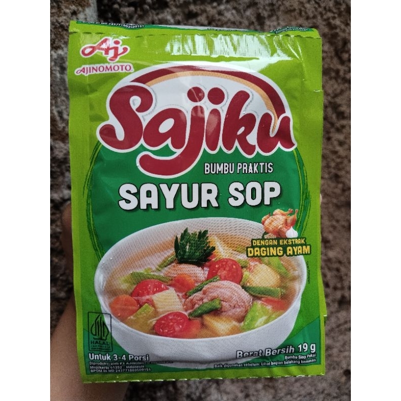 

Sajiku Bumbu Praktis Sayur SOP 1 Renceng isi 10 Sachet