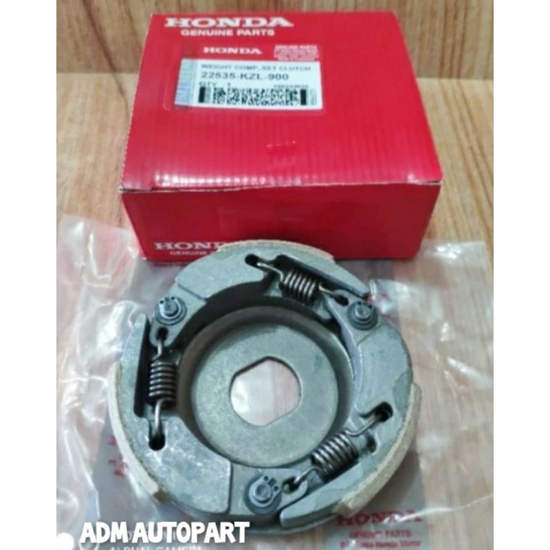 Kampas ganda Assy KZL Kampas ganda kopling Kopling Beat fi Scoopy fi Spacy fi Stater kasar' ORI loka