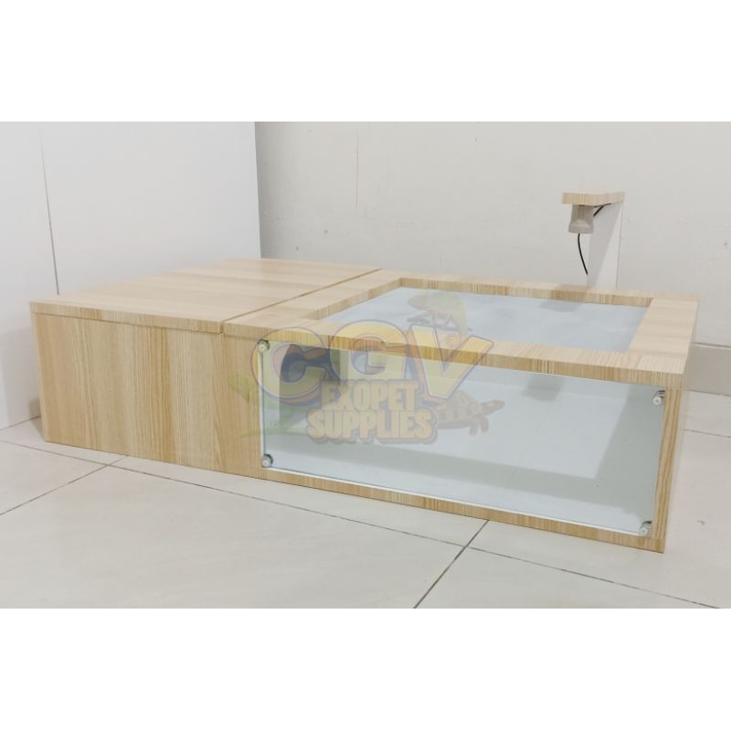 Torto table kandang torto kura kura darat 60x40