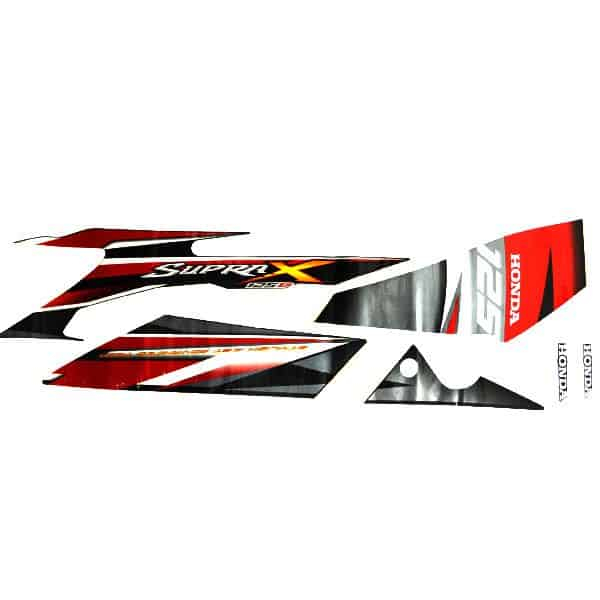 HGP 871X0-KYL-670ZAL Sticker Body Kiri Black Red – Supra X 125