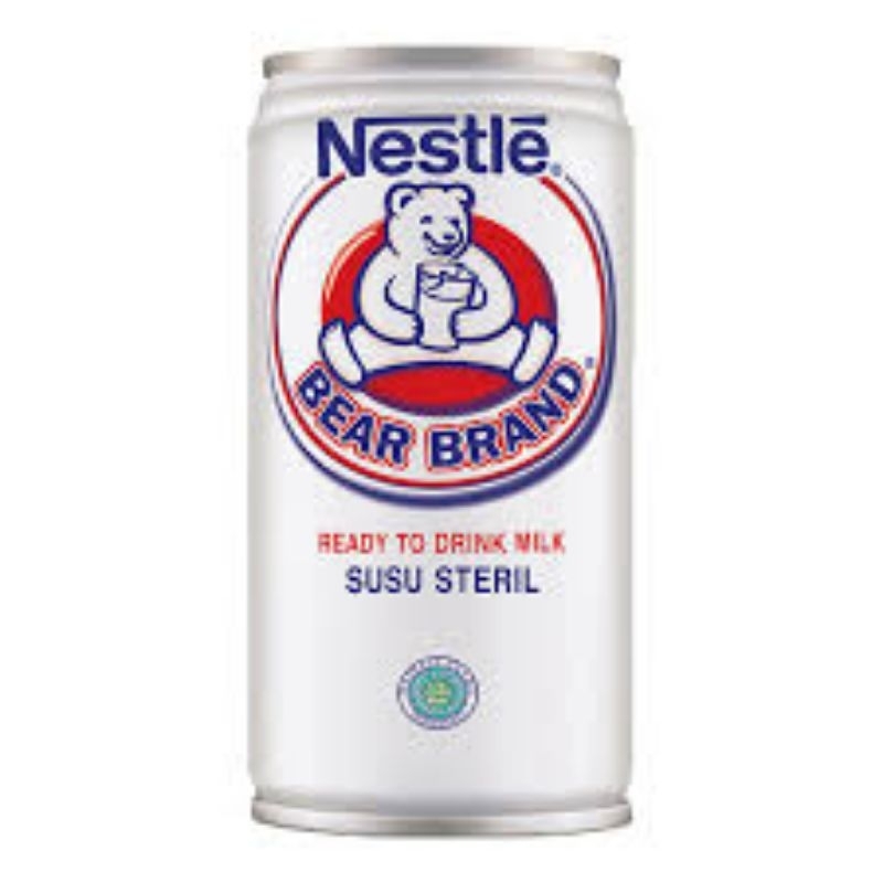 

BEAR BRAND Susu beruang susu sapi steril isi 189 ml