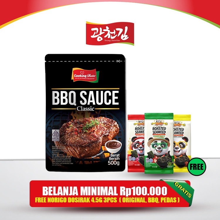 

KC. Saus BBQ korea 500G / Sauce daging BBQ STEAK.