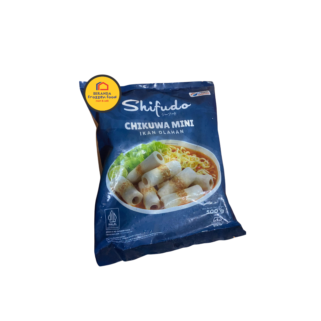

SHIFUDO CHIKUWA MINI 500GRAM/ OLAHAN SEAFOOD HALAL/ MURAH