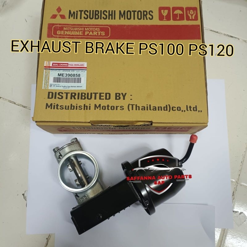 EXHAUST BRAKE ASSY KENALPOT MITSUBISHI PS100 PS120 OEM BERGARANSI