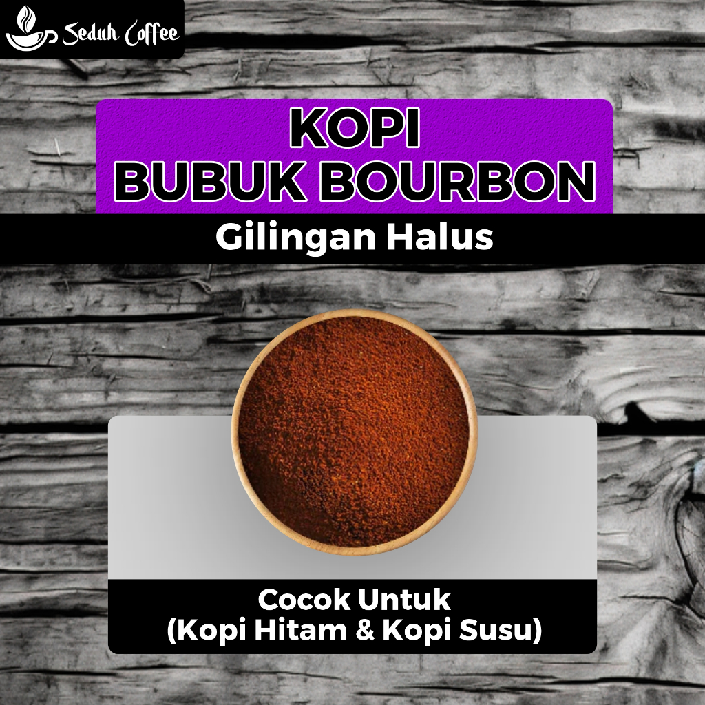 

SEDUH- Bubuk Kopi Bubuk Bourbon Premium 500gr