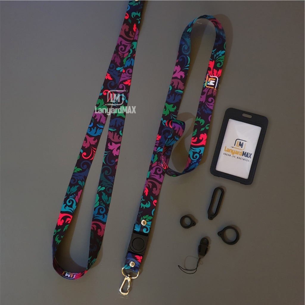 

Lanyard Max Motif Batik Warna 2 cm