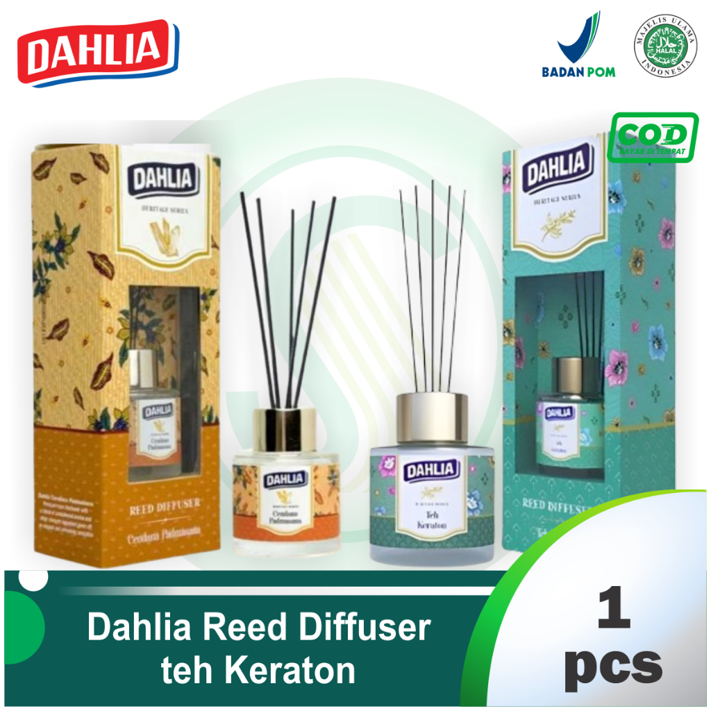 Dahlia Reed Diffuser Reguler