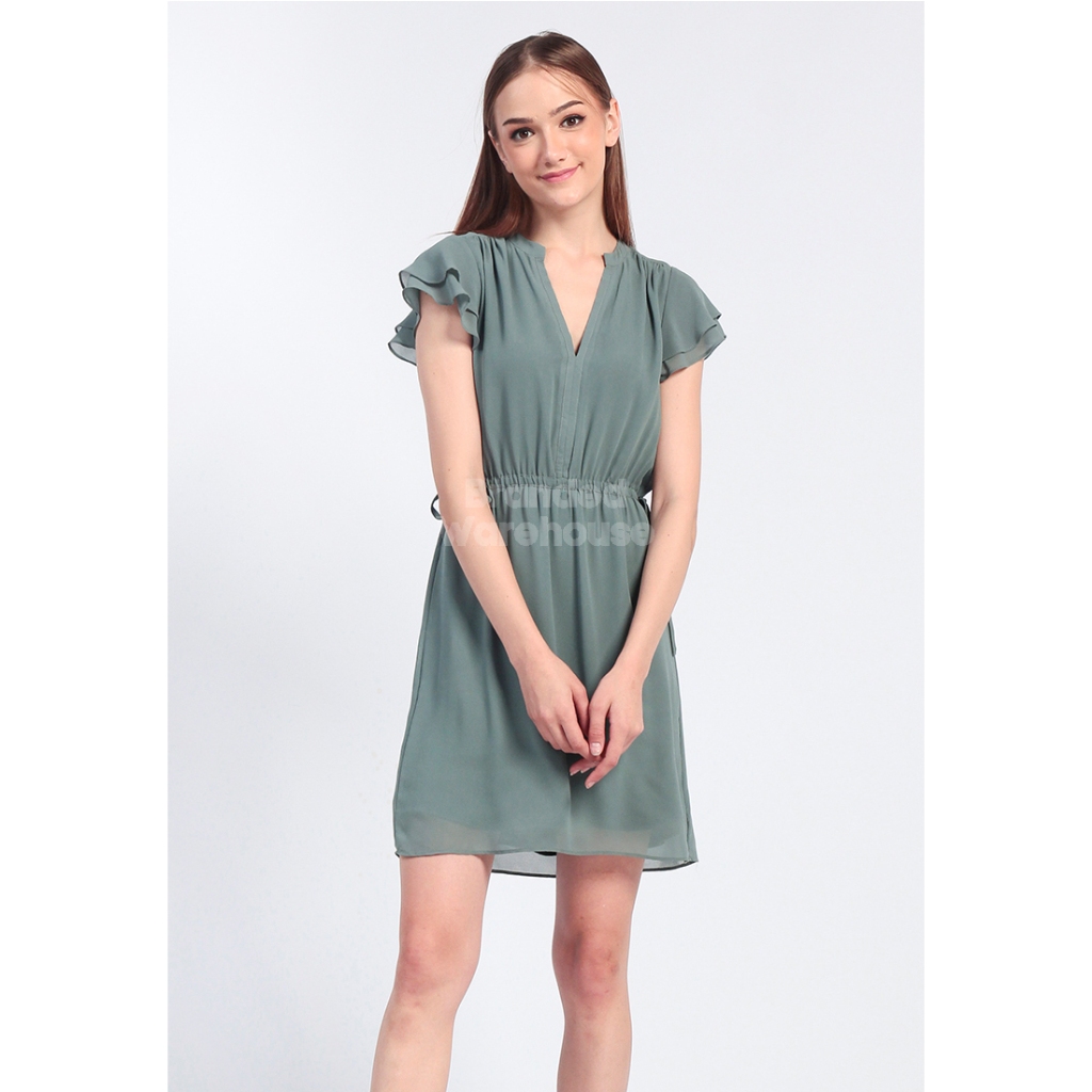 HM DRESS V-NECK TOSCA