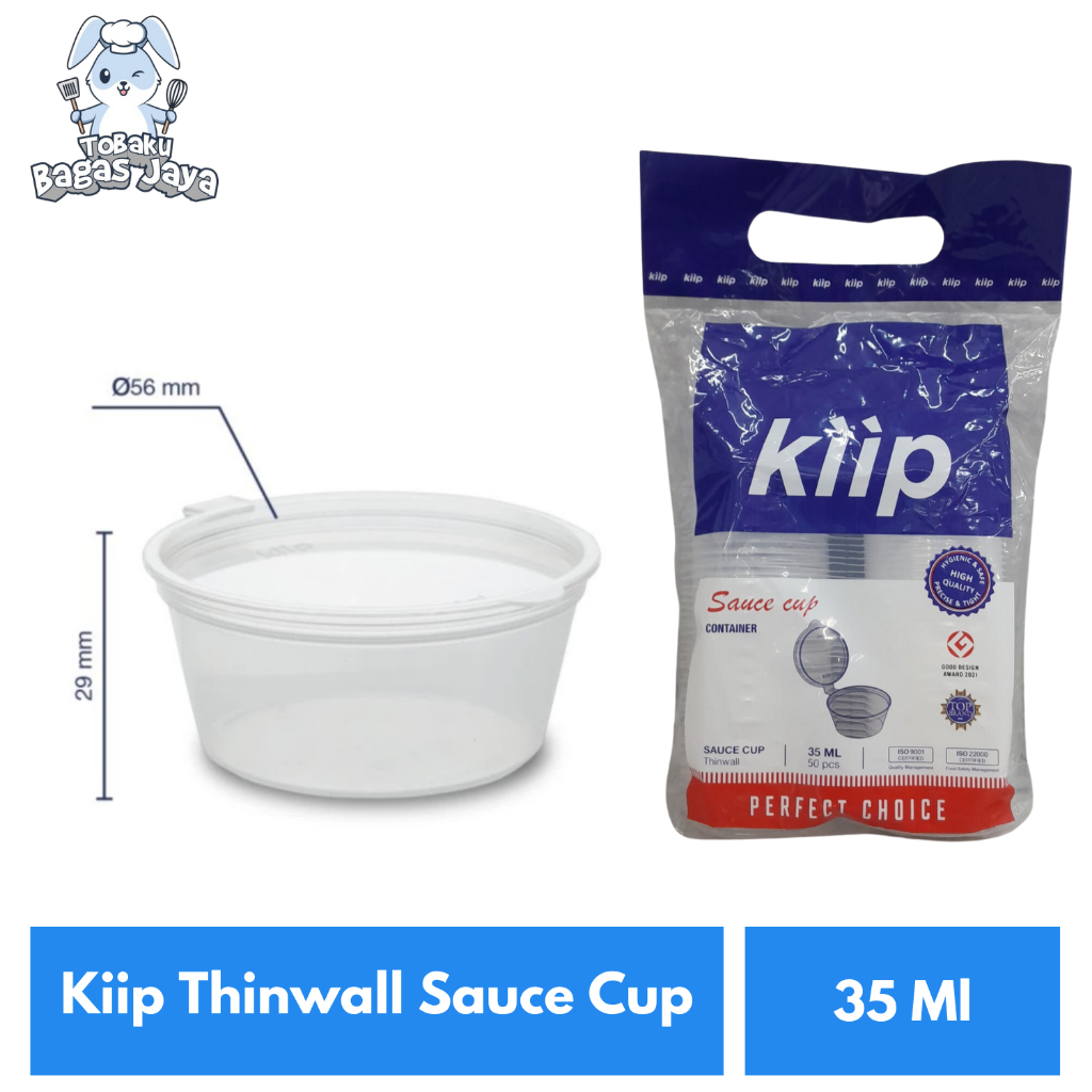 Kiip Thinwall Cup Sauce 35 Ml