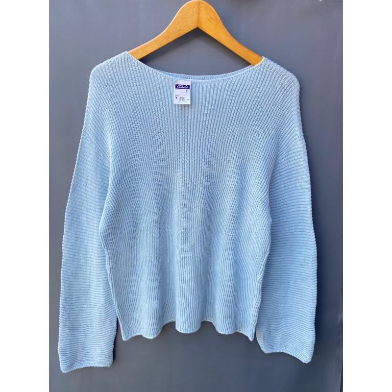 KAOS LENGAN PANJANG WANITA BRANDED / KNITWEAR BRANDED