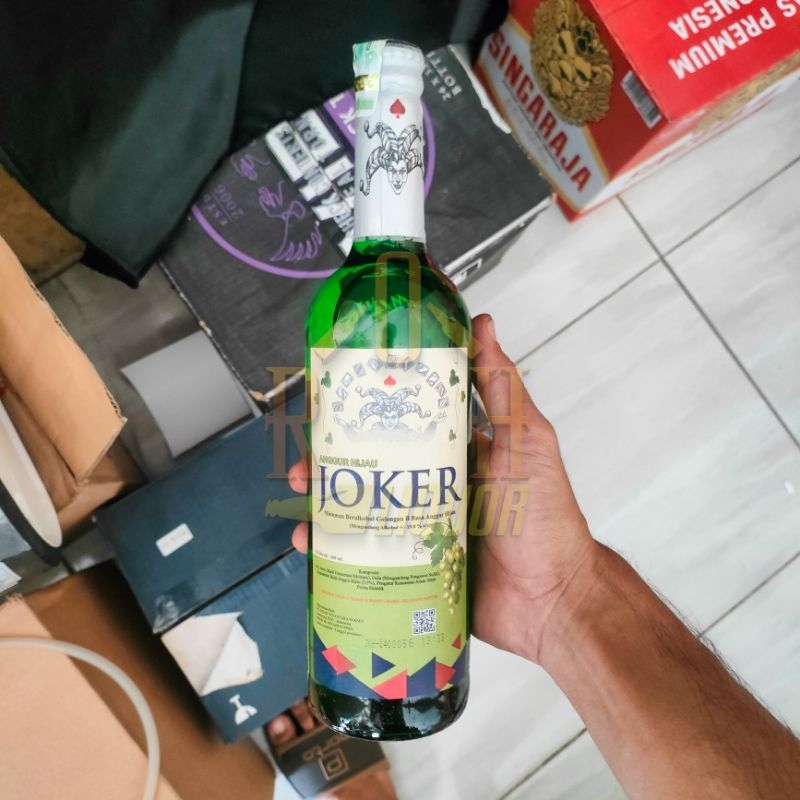 

PERISA ANGGUR HIJAU TJAP AHJ KEMASAN BOTOL KACA