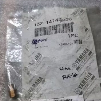 MAIN JET SPUYER MINYAK KARBURATOR 150 STD RXKING RX KING ORI ASLI ORIGINAL YAMAHA JAPAN