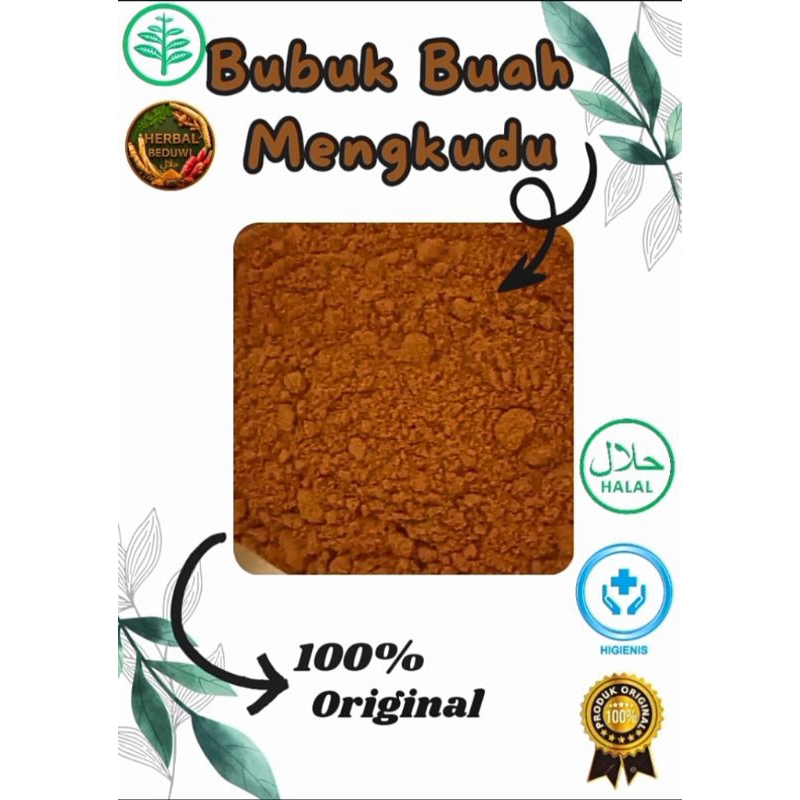 

Bubuk Buah Mengkudu (Pace) || 100 Gram || 100% Alami