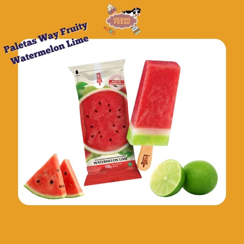 

Ice Cream Paletas Wey Fruity Watermelon Lime