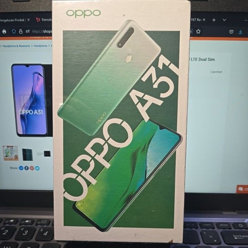 OBRAL HP OPPO A31 RAM 8/256GB NEW GARANSI SEGEL