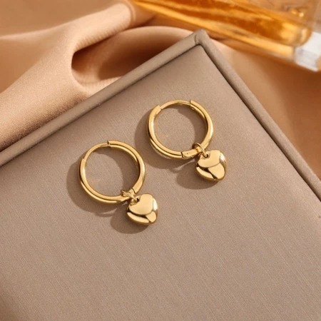 Adore - Anting Hati Titanium Cantik - 1158
