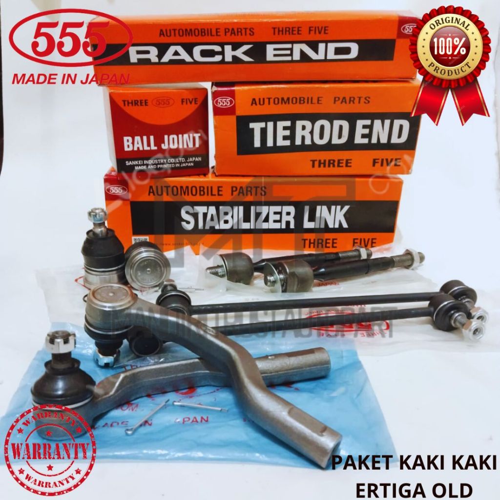 PAKET KAKI KAKI ERTIGA OLD 1SET LENGKAP 555 ORIGINAL BERGARANSI