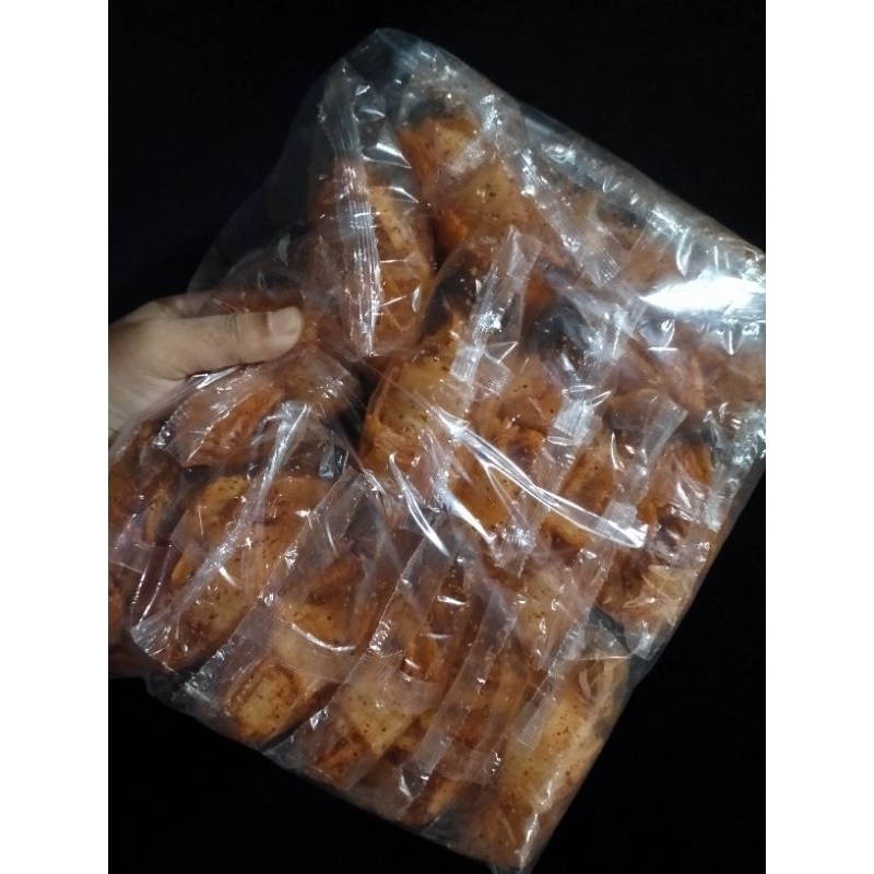 

1 Pack Keripik Asbes Pedas Asin Gurih Isi 15 Pcs