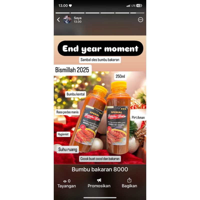 

Bumbu bakaran 250ml