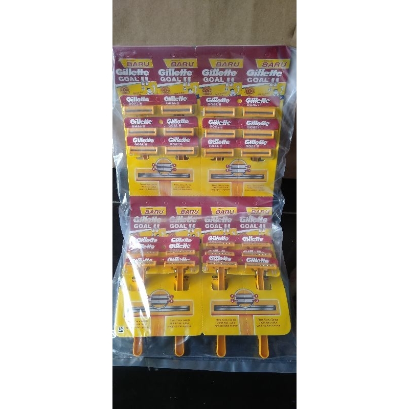 Gillette Goal II Kuning Cukur Kuning