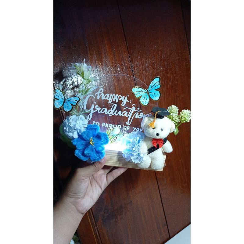 Akrilik Custom LED (Free Gift Box)