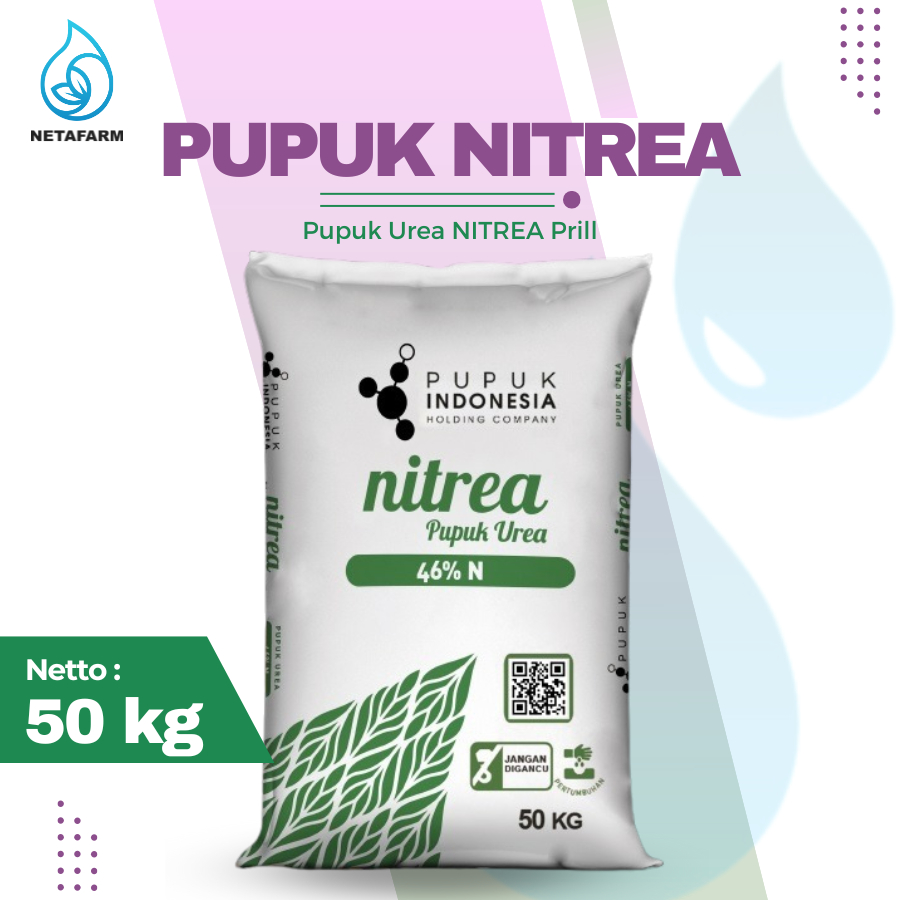 Nitrea Pupuk Urea Prill - 50kg