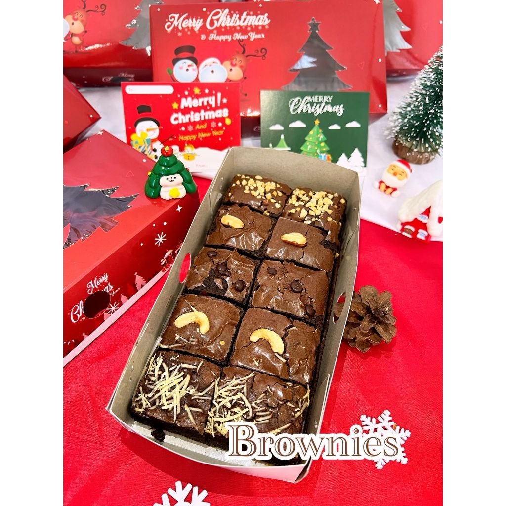 

Murah dan Enak Brownies Coklat Brownis Panggang Brownis Coklat Almond Keju Choco Chips Christmas Edition Christmas Hampers Natal Hampers Natal Jakarta Snack / Cemilan / Kue