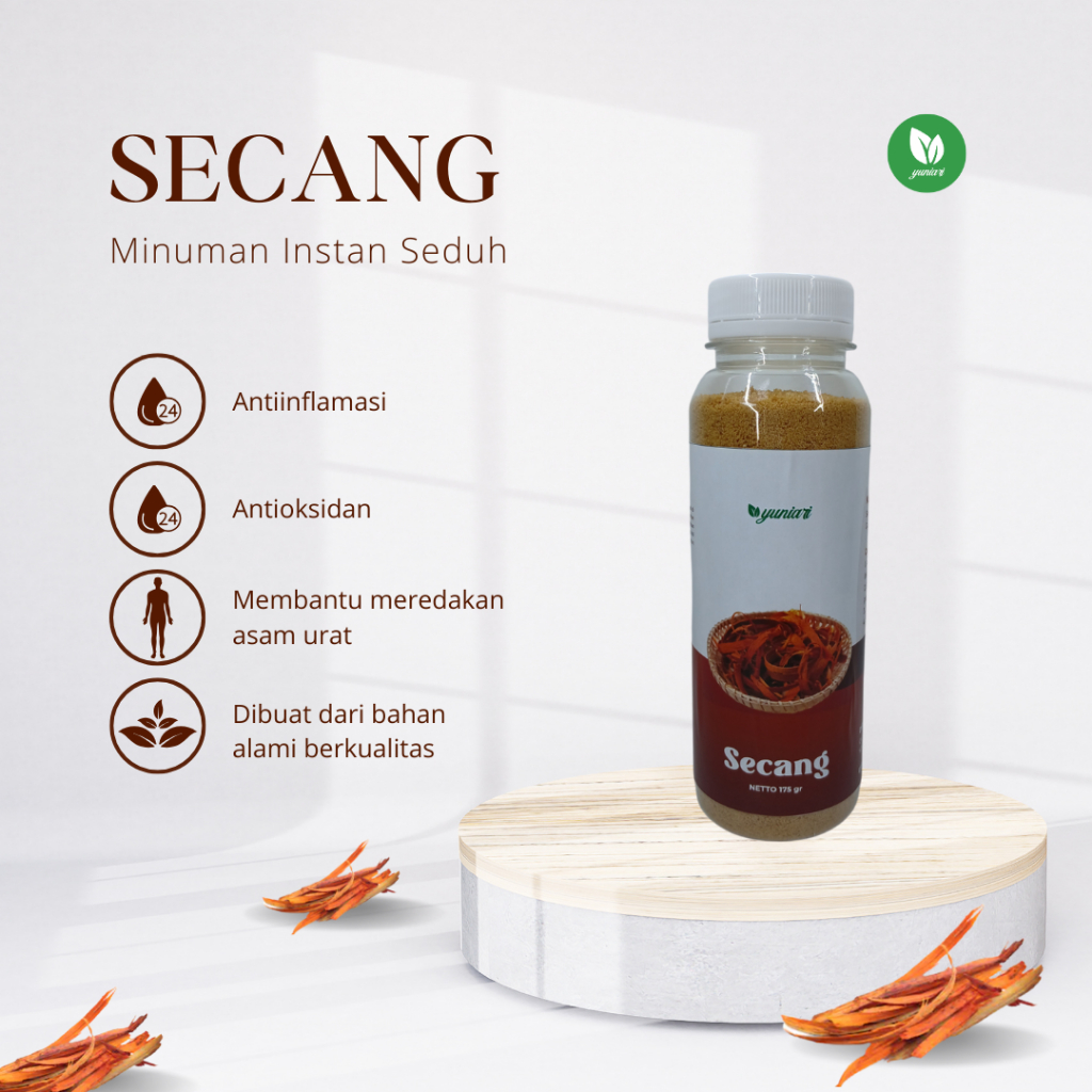 

Yuniari - Wedang Secang Minuman Tradisional Minuman Siap Seduh Original Herbal Promo