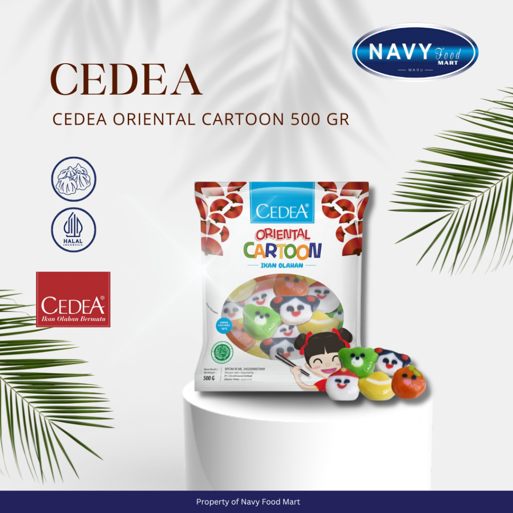 

CEDEA ORIENTAL CARTOON 500 GR / 200 GR