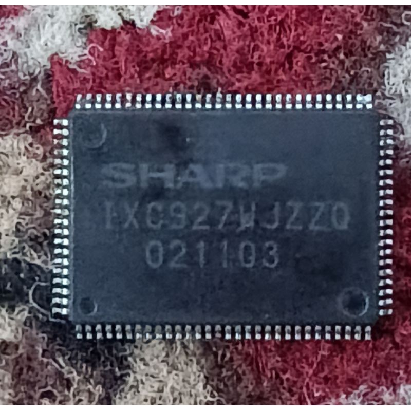 IC TEMPEL TV SHARP IXC927WJZZQ CABUTAN NORMAL