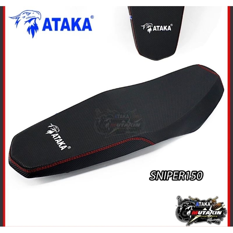 Jok motor motif carbon mx king v1,v2 ataka racing.