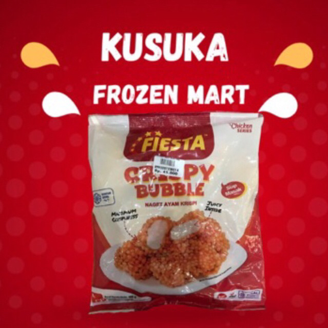 

FIESTA CRISPY BUBBLE NUGGET 400gr