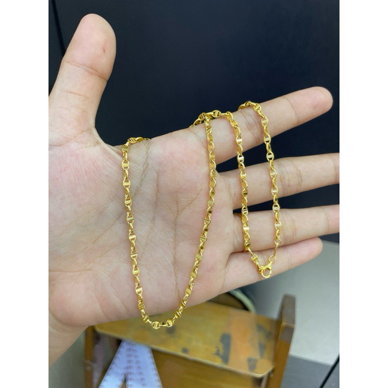 kalung 3 gram emas kadar 375%/8k