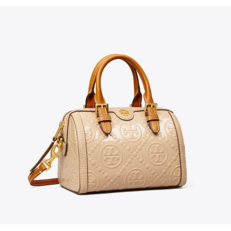 TB t monogram petite barrel embossed