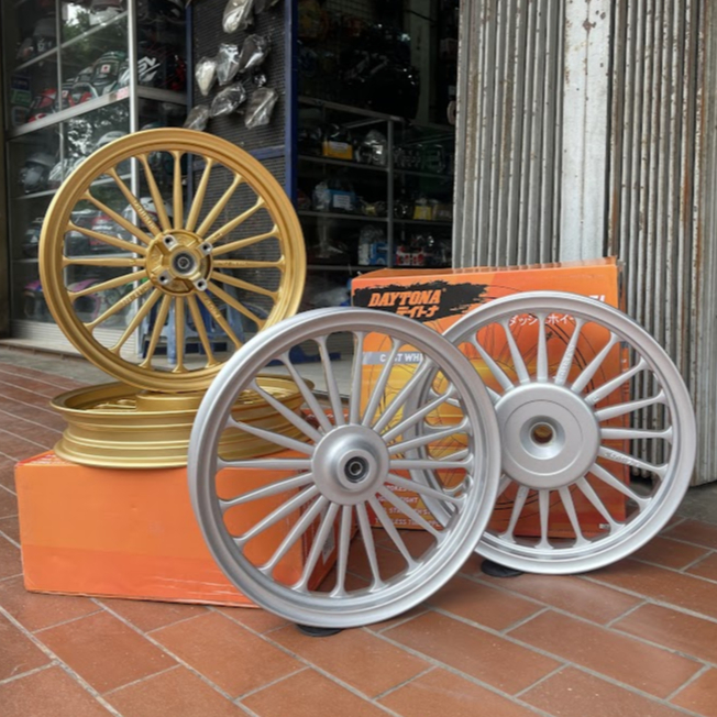 Velg DAYTONA P20 Beat Vario125 150 Scoopy Genio P20 DASH WHEEL Ring 14 Ukuran 185/215 Original Dayto
